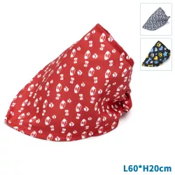 Trójkątny szalik 60x20cm chusta z nadrukiem dodatek dla psa lub kota - 8719138226931