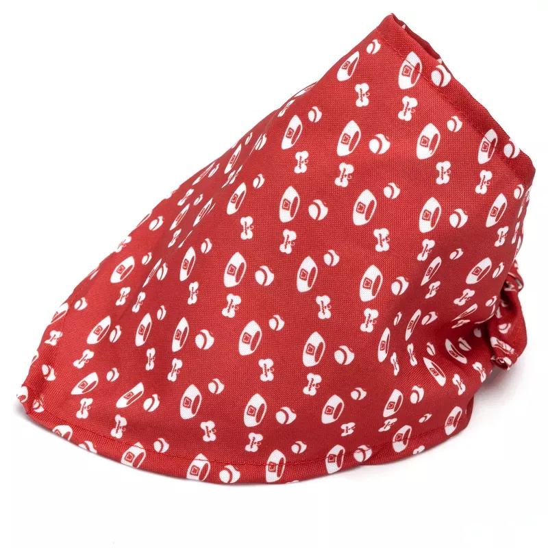 Trójkątny szalik 60x20cm chusta z nadrukiem dodatek dla psa lub kota - 8719138226931