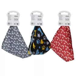 Trójkątny szalik 60x20cm chusta z nadrukiem dodatek dla psa lub kota - 8719138226931