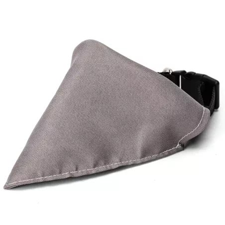 Trójkątny szalik 15x9cm gładka chusta z obrożą 30cm dla psa lub kota - 8719138226986