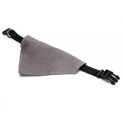 Trójkątny szalik 15x9cm gładka chusta z obrożą 30cm dla psa lub kota - 8719138226986