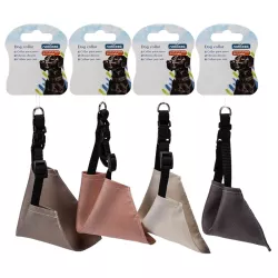 Trójkątny szalik 15x9cm gładka chusta z obrożą 30cm dla psa lub kota - 8719138226986