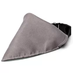 Trójkątny szalik 20x13cm gładka chusta z obrożą 50cm dla psa lub kota - 8719138227006