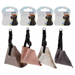 Trójkątny szalik 20x13cm gładka chusta z obrożą 50cm dla psa lub kota - 8719138227006