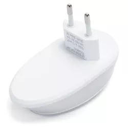 Lampka wtykana 0,6W 6500K LED z czujnikiem nocy do sypialni korytarza - 8433325412173