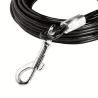 Linka 9m stalowa smycz mocny długi kabel do wiązania psów 0.5cm - 8719138075492