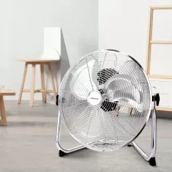 Przemysłowy wentylator podłogowy 100w z oscylacją w górę i w dół 135° - 8433325199470