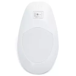Lampka nocna LED wtykana do gniazdka 230V z włącznikiem 0,6W 3000K - 8433325412111