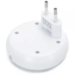 Lampka wtykana 0,6W 3000K LED z czujnikiem nocy do korytarza sypialni - 8433325412128