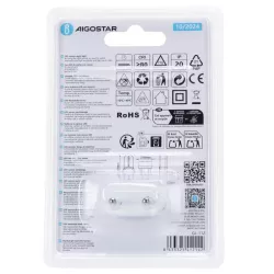 Lampka wtykana do gniazdka z czujnikiem nocy 0,6W 3000K automatyczna - 8433325412142