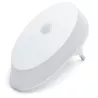 Lampka wtykana 0,6W 3000K LED z czujnikiem nocy do sypialni korytarza - 8433325412166