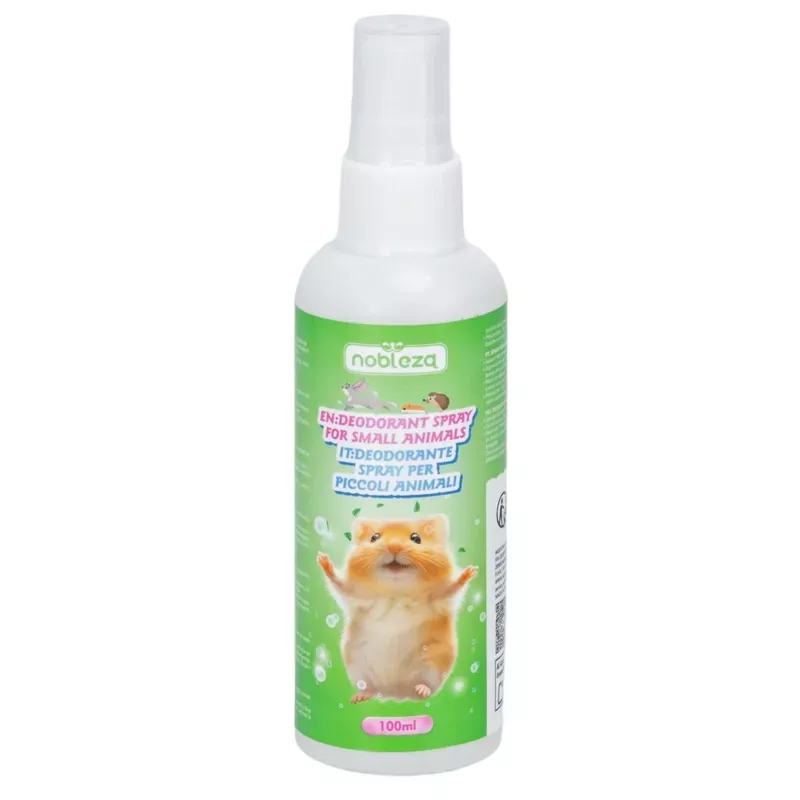 Dezodorant dla chomika w sprayu 100ml przyjemny, świeży zapach - 8719138056255