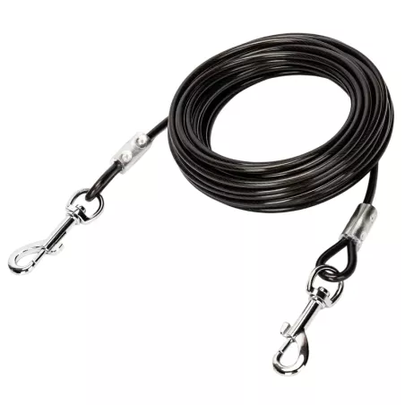 Linka 3m stalowa smycz mocny długi kabel do wiązania psów 0.5cm - 8719138075454