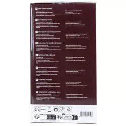 Ekspres do kawy przelewowy 750W 1.25L z dzbankiem do 10 filiżanek kawy - 8433325417598