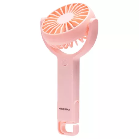 Wentylator ręczny i stołowy ROSA mały 3 cale kompaktowy ładowany z USB - 8433325409722