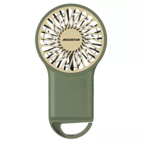 Ręczny wentylator 3,2 cala zasilany akumulatorowo z karabińczykiem - 8433325409739