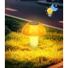 Duży grzyb solarny muchomor 17x19cm do ogrodu z ciepłym światłem - 8433325404000