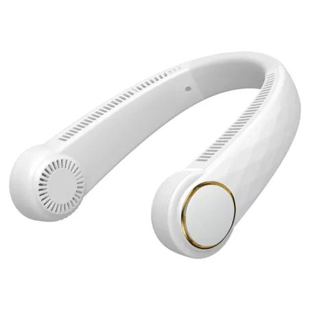 Wentylator na szyję mini wiatrak chłodzący 3 prędkości nawiewu 5V/USB - 8433325409791