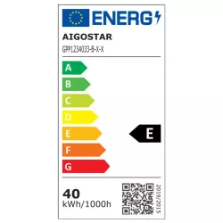 E5 MS Podświetlany panel świetlny 40W 4000K（295 x 1195 x 9 mm） - 8433325199517