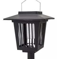 Lampa owadobójcza solarna UV latarenka wbijana ogrodowa na komary - 8433325321789
