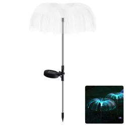 Meduza solarna fontanna kolorowego światła lampa ogrodowa wbijana - 8433325321772