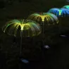 Meduza solarna fontanna ciepłego światła lampa ogrodowa wbijana - 8433325321765