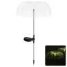Meduza solarna fontanna ciepłego światła lampa ogrodowa wbijana - 8433325321765