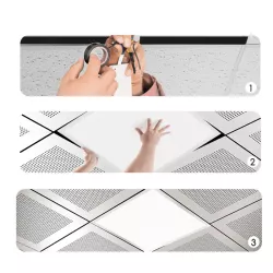 Panel plafon 595x595mm LED 50W neutralny podświetlenie krawędziowe - 8433325199531