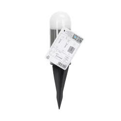 Słupek 20/4.4 cm solarny niski wbijany z metalu biała zimna 6500K - 8433325321505