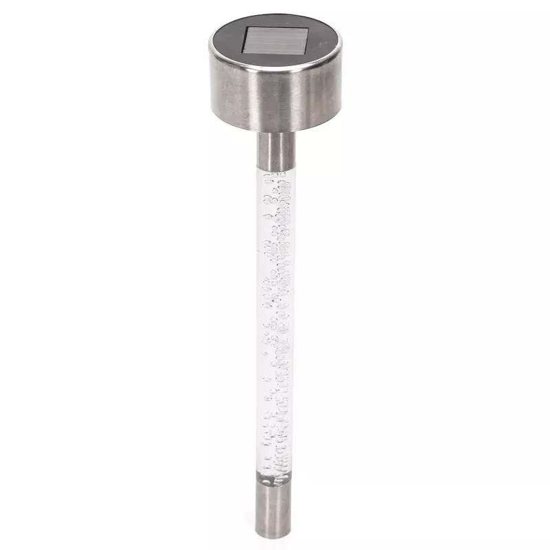 Ambientowa lampa ogrodowa solarna LED ze stali nierdzewnej z bańkami - 8433325321666