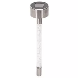 Ambientowa lampa ogrodowa solarna LED ze stali nierdzewnej z bańkami - 8433325321659