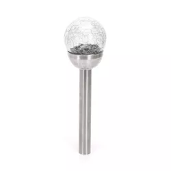 Ambientowa lampa ogrodowa solarna LED ze stali nierdzewnej wbijana do - 8433325321611