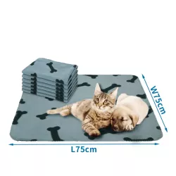 Kocyk dla zwierząt z nadrukiem kości - 8719138034048