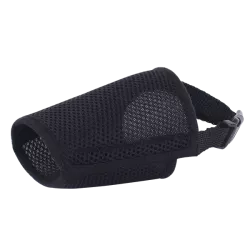 Miękki kaganiec siatkowy rozmiar XS 20x13cm dla psa zapinany klamerką - 8719138014743