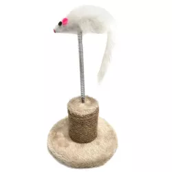 Drapak dla kota ze sprężynową myszką - 8719138196579