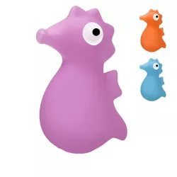 Piszcząca winylowa zabawka w kształcie konika morskiego dla psa - 8719138032440