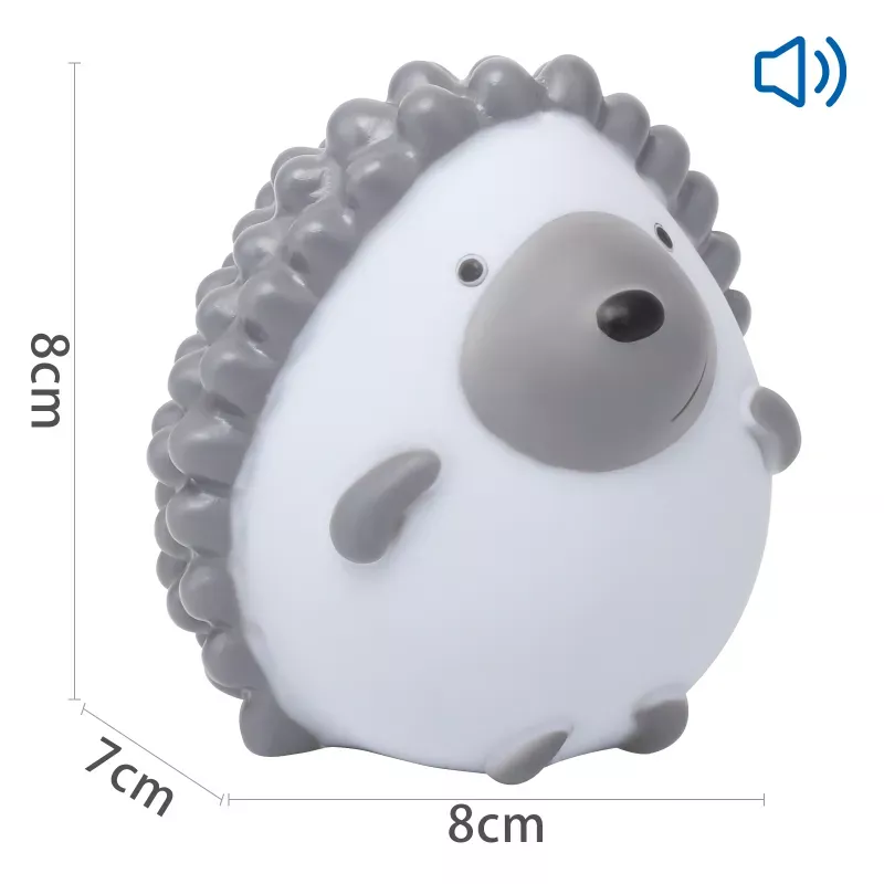 Piszcząca zabawka w kształcie jeża dla psa - 8719138037117