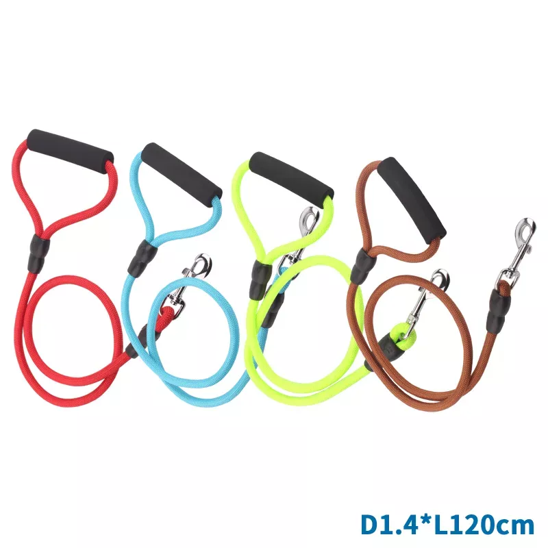 Fluorescencyjna okrągła smycz dla psa - 8719138035786