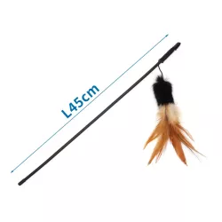 Patyk do zabawy z kotem z piórkami - 8719138049189