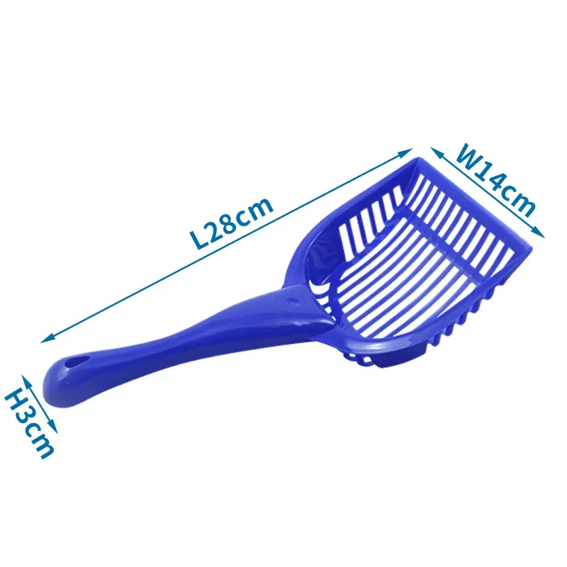 Plastikowa łopatka z sitkiem do żwirku rozmiar S wymiary 28*14*3cm - 8719138020621