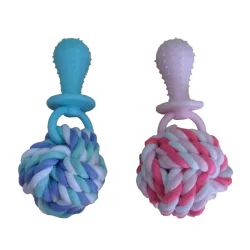 Linka bawełniana ze smoczkiem - 8719138029198