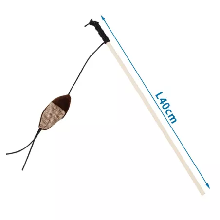 Wędka dla kota z przynętą - rybą - 8719138019557