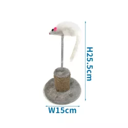 Drapak dla kota ze sprężynową myszką - 8719138196593