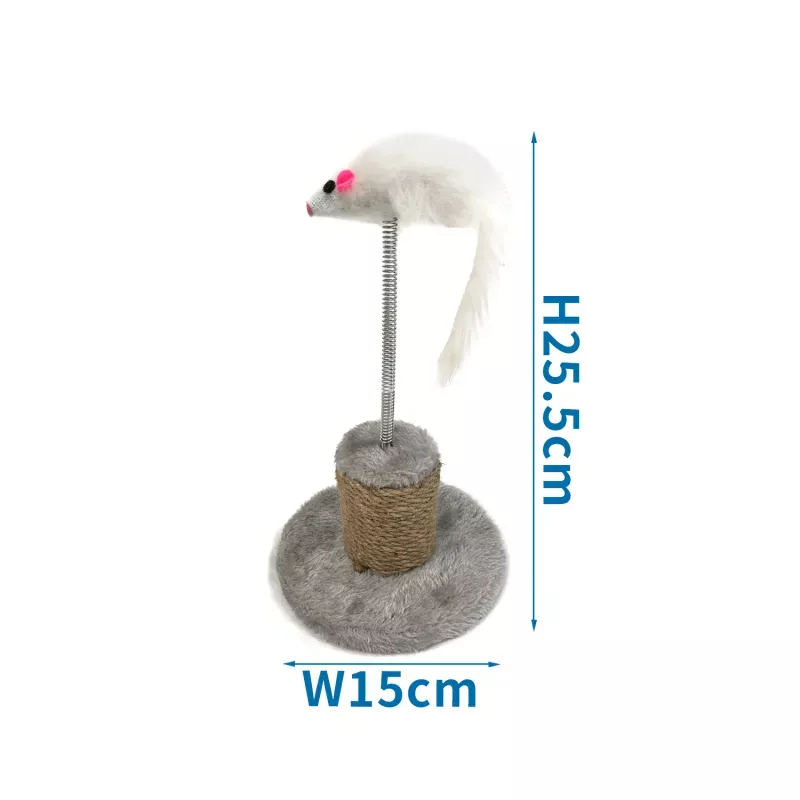 Drapak dla kota ze sprężynową myszką - 8719138196593