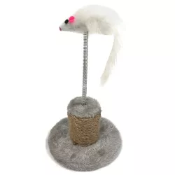 Drapak dla kota ze sprężynową myszką - 8719138196593