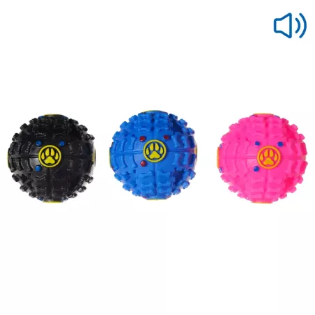 Winylowa piłka na smakołyki - zabawka - 8719138032198