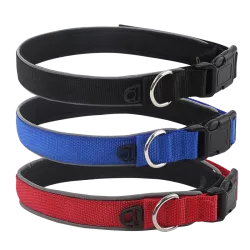 Odblaskowa obroża dla psa z materiału do pływania - 8719138036158