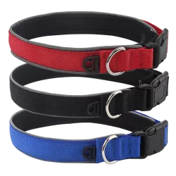 Odblaskowa obroża dla psa z materiału do pływania - 8719138036172