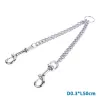 Rozdzielacz smyczy łańcuch dla dwóch psów rozmiar L 0.3*2x50cm - 8719138027170