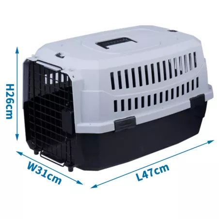 Transporter do przewozu kota lub mini psa rozmiar S 47x31x26cm do 5kg - 8719138000623